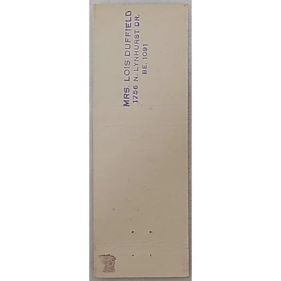 Blanch-ette Lingerie Party Front Strike MLM Matchbook Blanchette Indianapolis IN - Picture 3 of 5